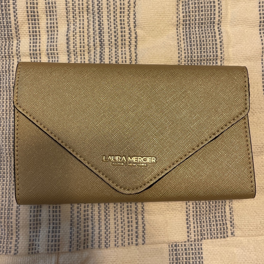 Laura Mercier Gold Makeup Brush Case